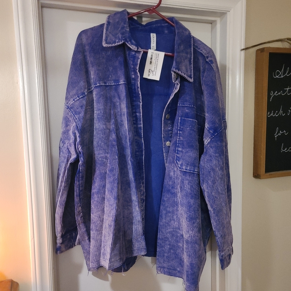 ZENANA new with tags Shacket